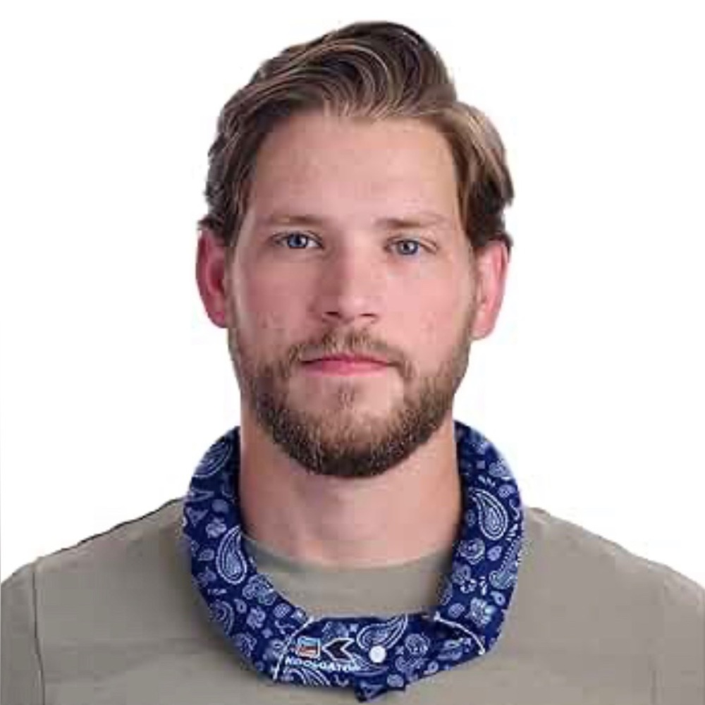 🌸NEW 3 Pieces KOOLGATOR Evaporative Cooling Neck Wrap - Keep Cool in The Heat.